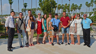 Yabancı gazeteciler EXPO'yu gezdi