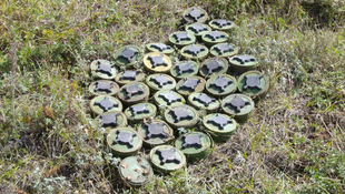 PKKnın 41 adet antipersonel mayını Hakkari Şemdinlide yapılan operasyonda bulundu