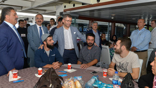 15 Temmuz şehit yakınlarına ve gazilere boğaz turu