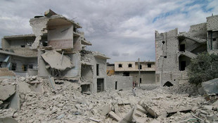 Düzenlenen vakum bombalı saldırı sonucunda İdlibde 20 kişi hayatını kaybederken 24 kişi yaralandı