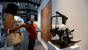 7. Beyrut Sanat Fuarı kapılarını açtı