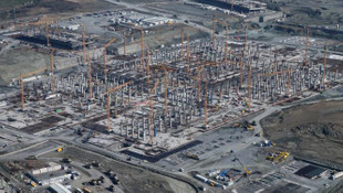 Dünyanın en büyüğü olacak üçüncü havalimanında 250 havayolu şirketine hizmet edecek