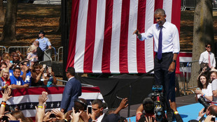 Obama'dan Clinton'a açık destek