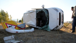 Ağrı'da trafik kazası: 6 yaralı