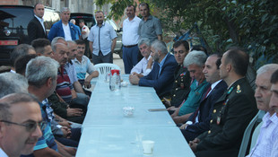 Amasya Valisi Işık, şehit ailesini ziyaret etti