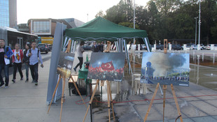 Anadolu Ajansından BM Cenevre Ofisi önünde sergi