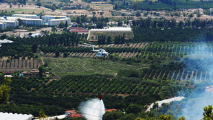 Antalya'da orman yangını