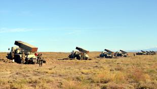 Azerbaycan ordusu tatbikat yaptı