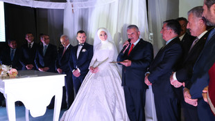 Başbakan Yıldırım nikah törenine katıldı
