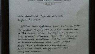 Başbakan Yıldırım'dan şehit ailesine bayram mektubu