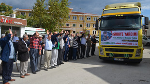 Bursa'dan Suriye'ye insani yardım