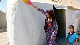 Çadır kentte bayram hazırlıkları