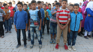 Çadır kentte ders zili çaldı