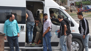Çanakkale'de 35 yabancı uyruklu yakalandı