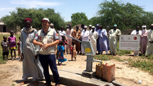 Cansuyu Çad'da 9 su kuyusu açtı