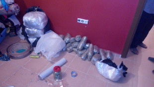 Diyarbakırda yapılan operasyonda uyuşturucu ele geçirildi