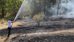 Diyarbakır'da yangın