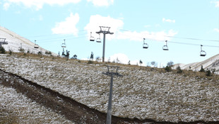 Erken yağan kar turizmcileri heyecanlandırdı