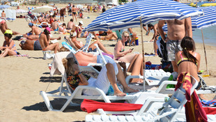 Erzurum'da kar Aydın'da deniz keyfi