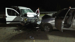 Erzurum'da trafik kazası:1 ölü 5 yaralı