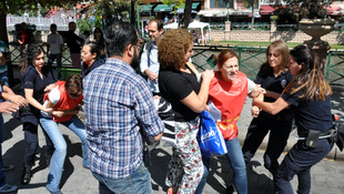 Eskişehir'de izinsiz gösteri