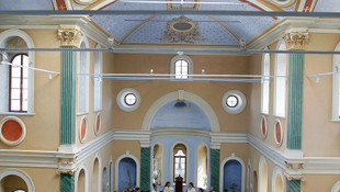 Fener Rum Patriği Bartholomeos İzmir'de ayin yönetti