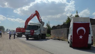 FETÖ elebaşı için yapılan lüks malikanenin duvarı yıkıldı