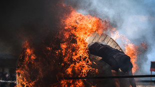 Gazzede subaylara mezuniyet töreni