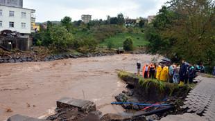 Giresun'da şiddetli yağış