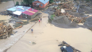 Giresun'da şiddetli yağış