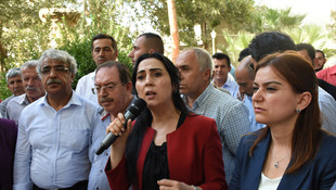 HDP Eş Genel Başkanı Yüksekdağ, Mardin'de