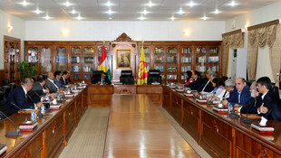 HDP heyetinin IKBY ziyareti