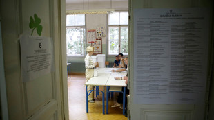 Hırvatistan'da halk sandık başında