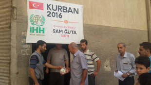 İHH, Suriyede 8 bin 381 kurban kestirdi