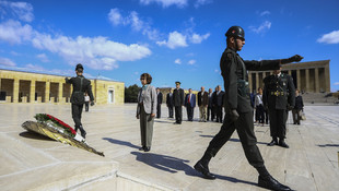 İsmet İnönü mezarı başında anıldı