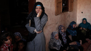 İsrail askerlerinin öldürdüğü Filistinlinin cenaze töreni