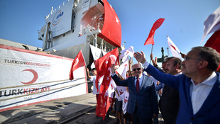 İyilik gemisi Afrika yolunda