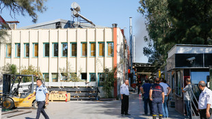 İzmir'de fabrika yangını