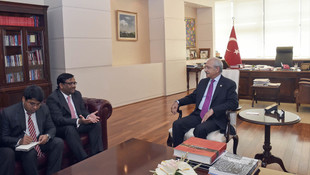 Kılıçdaroğlu'nun kabulü