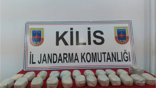 Kilis’te uyuşturucu operasyonu
