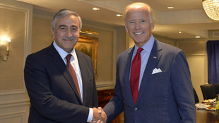 KKTC Cumhurbaşkanı Akıncı, Biden ile görüştü