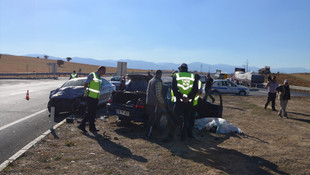 Konya'da iki otomobil çarpıştı: 2 ölü