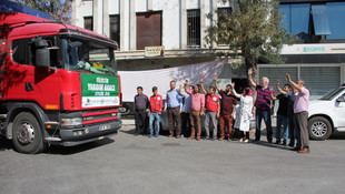 Konya'dan Filistin'e yardım