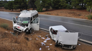 Manavgat'ta trafik kazası: 6 yaralı