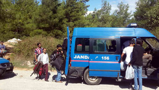 Muğlada 14 kaçak göçmen yakalandı