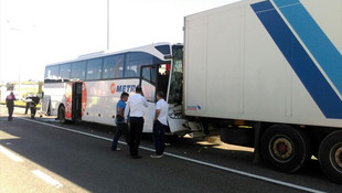 Ordu'da zincirleme trafik kazası: 15 yaralı