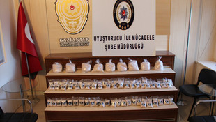 Peluş oyuncak içine gizlenmiş halde Gaziantepte 2 kilogram esrar ele geçirildi