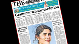 The Times Gazetesi PYDli teröristi kapak yaptı