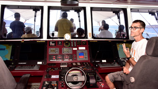 Rainbow Warrior gemisi ziyarete açıldı