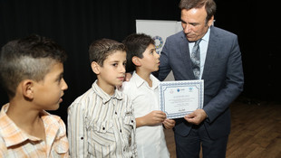 Samsun'da sığınmacı çocuklar için Türkçe eğitimi